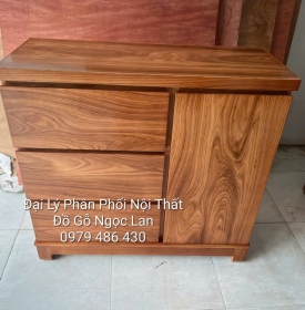 Tủ Ngăn Kéo Gỗ Hương Xám 1m Hiện Đại, Bền, Đẹp