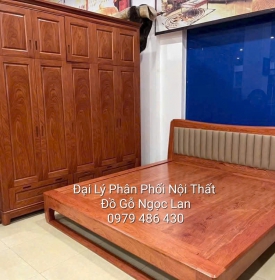 COMBO PHÒNG NGỦ GỖ HƯƠNG ĐÁ CAO CẤP - HIỆN ĐẠI - GIƯỜNG NHẬT