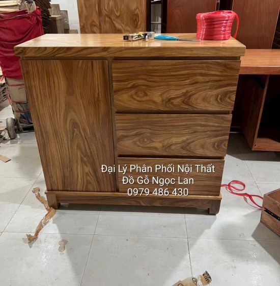 Tủ Ngăn Kéo Gỗ Hương Xám 1m Hiện Đại, Bền, Đẹp