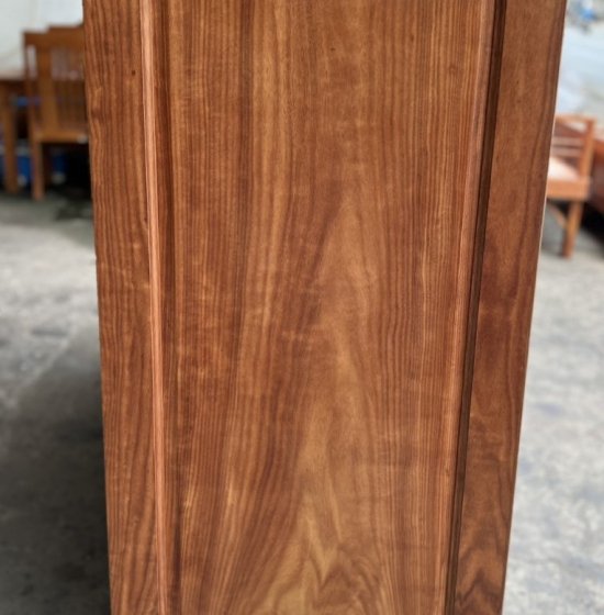 Tủ Quần Áo Gỗ Cẩm 5 Cánh 2 Tầng 