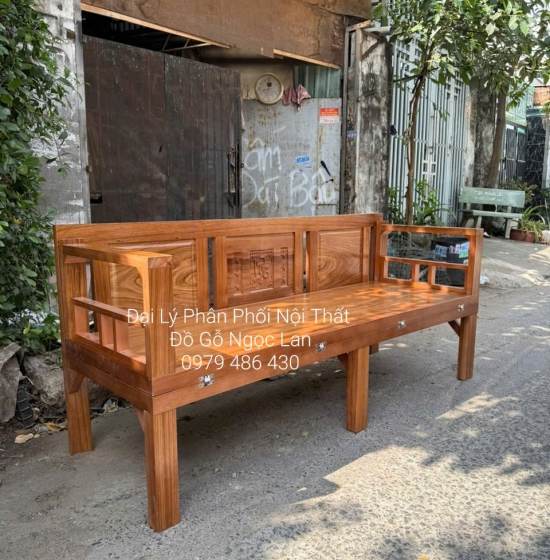 Giường Gấp Gỗ Hương Xám Chân Cao Hàng Đặt Phù Hợp Cho Người Già 